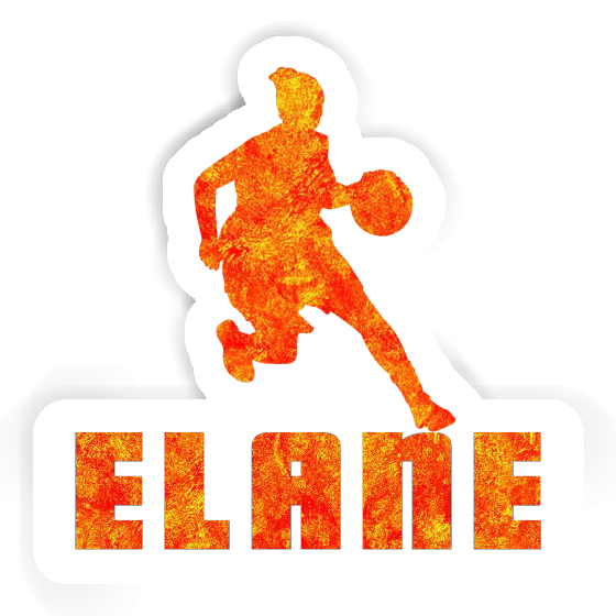 Elane Sticker Basketball Player Gift package Image