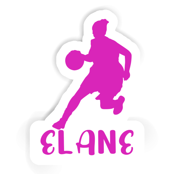 Sticker Elane Basketballspielerin Gift package Image