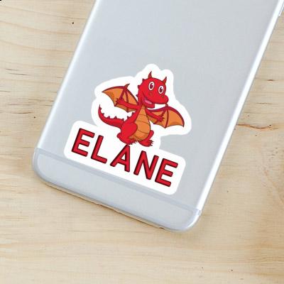 Sticker Elane Baby Dragon Laptop Image