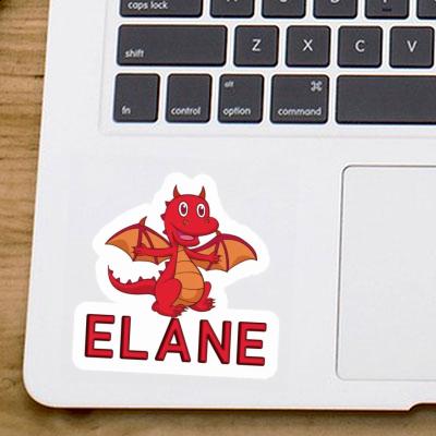 Sticker Elane Baby Dragon Laptop Image