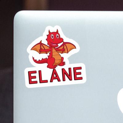 Sticker Elane Baby Dragon Gift package Image