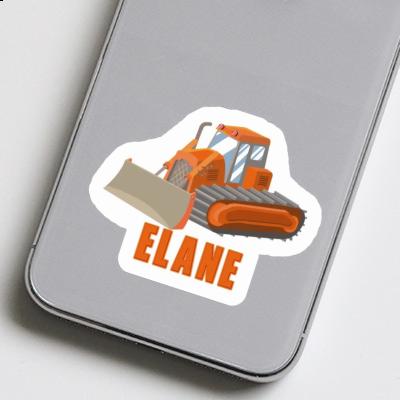 Excavator Sticker Elane Notebook Image