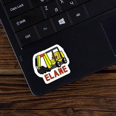 Autocollant Elane Mini-pelle Laptop Image