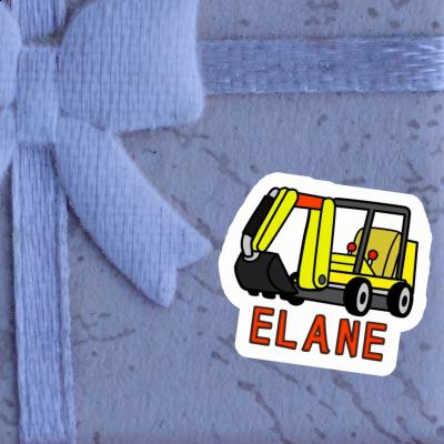 Elane Sticker Mini-Excavator Laptop Image