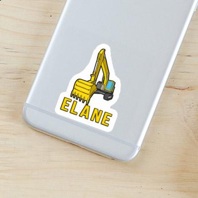 Excavator Sticker Elane Gift package Image