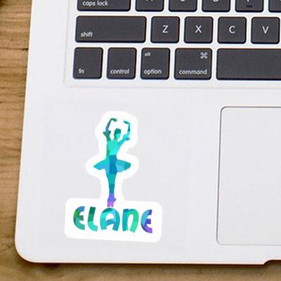 Sticker Ballerina Elane Notebook Image