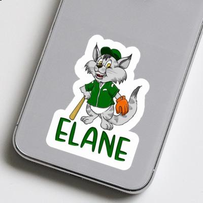 Sticker Cat Elane Laptop Image