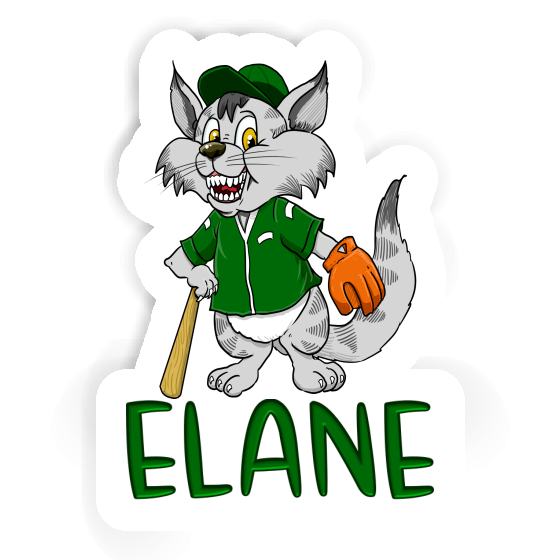 Sticker Cat Elane Notebook Image