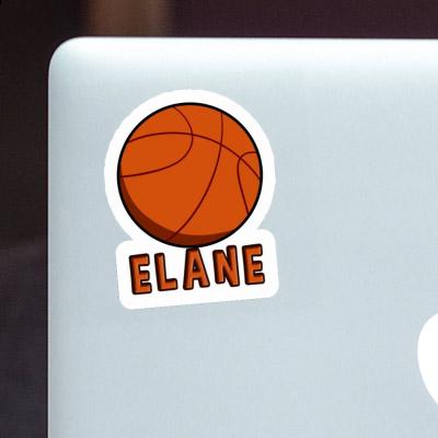 Autocollant Elane Basket-ball Laptop Image