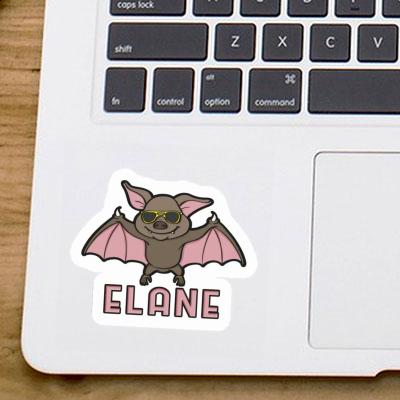 Chauve-souris Autocollant Elane Laptop Image