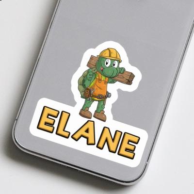 Elane Sticker Construction worker Image