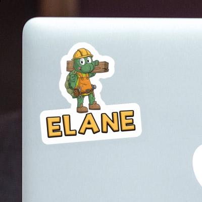 Elane Sticker Construction worker Gift package Image