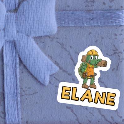 Elane Sticker Construction worker Image