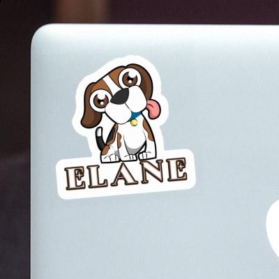 Elane Sticker Beagle Dog Notebook Image