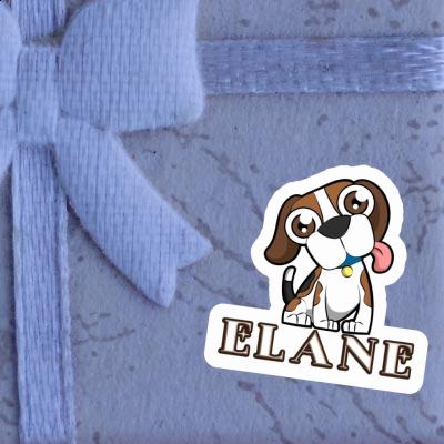 Elane Sticker Beagle Dog Gift package Image