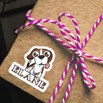 Elane Sticker Beagle Dog Image