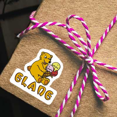 Ice Cream Bear Sticker Elane Gift package Image