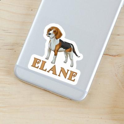 Elane Sticker Beagle Notebook Image