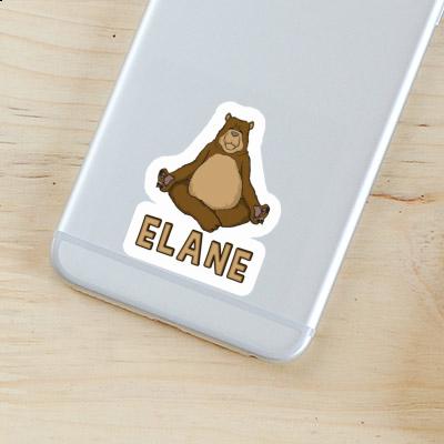 Sticker Yoga Bear Elane Gift package Image