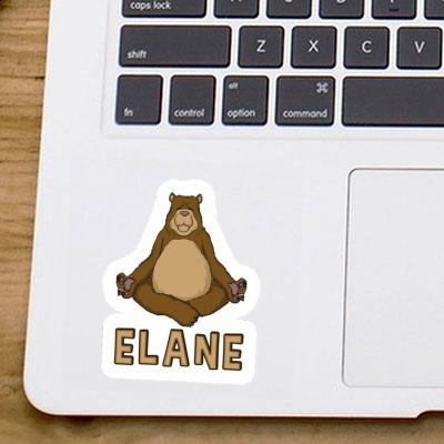 Sticker Yoga Bear Elane Gift package Image