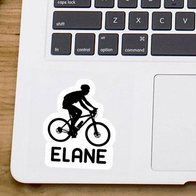 Elane Sticker Biker Laptop Image