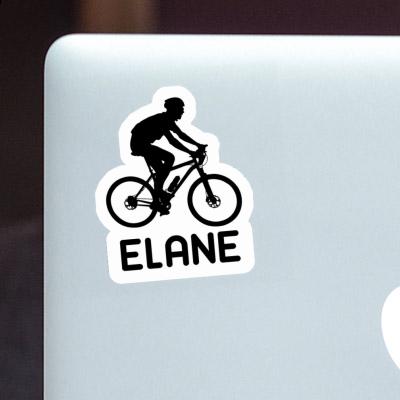 Aufkleber Biker Elane Laptop Image