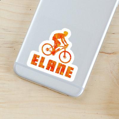 Sticker Elane Biker Notebook Image