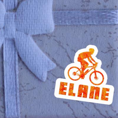 Sticker Elane Biker Laptop Image