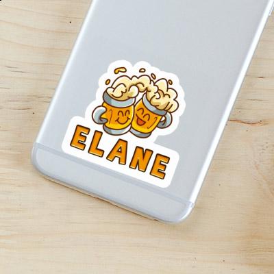 Elane Sticker Beer Notebook Image