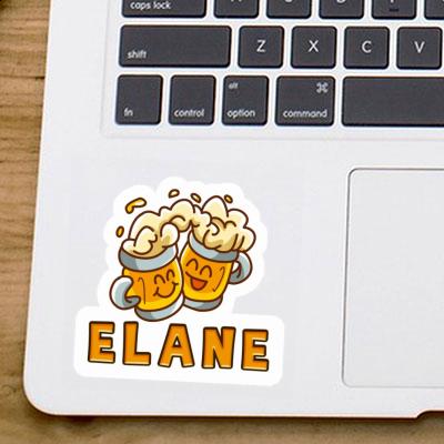 Elane Sticker Beer Image