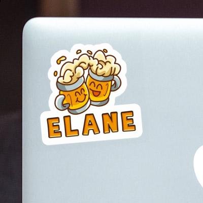 Bière Autocollant Elane Notebook Image