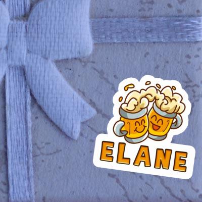 Elane Sticker Beer Image