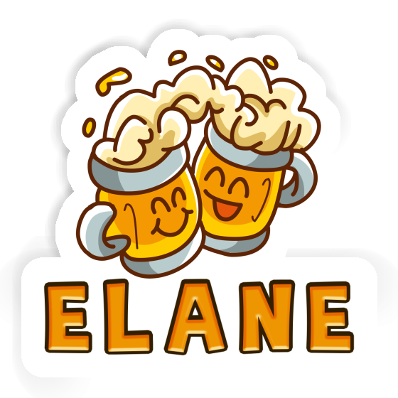 Elane Sticker Beer Notebook Image