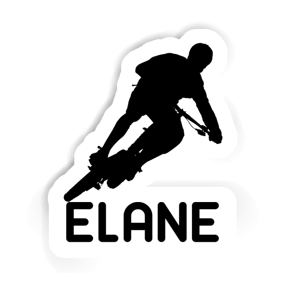 Sticker Elane Biker Notebook Image