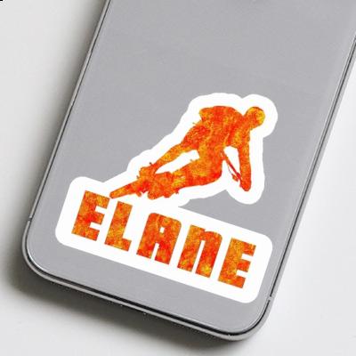 Sticker Elane Biker Laptop Image