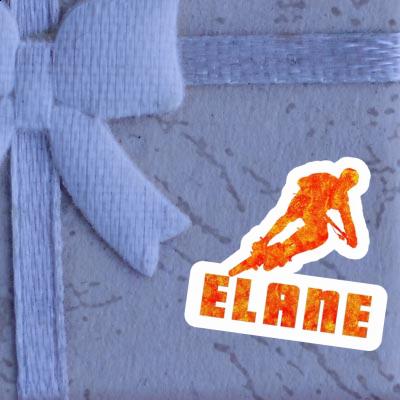 Sticker Elane Biker Image