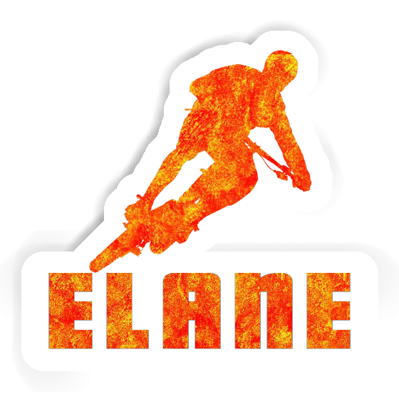 Sticker Elane Biker Image