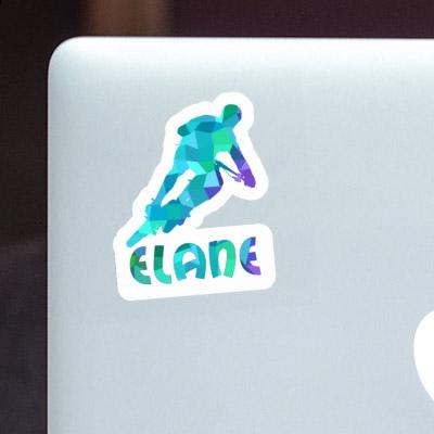 Sticker Elane Biker Notebook Image