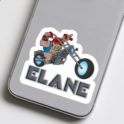 Elane Sticker Motorradfahrer Gift package Image