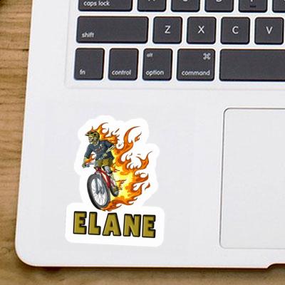 Sticker Elane Biker Notebook Image