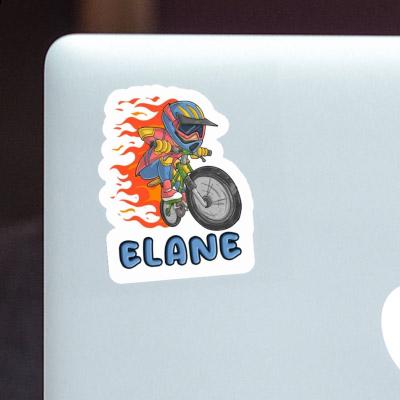 Sticker Elane Freeride Biker Notebook Image