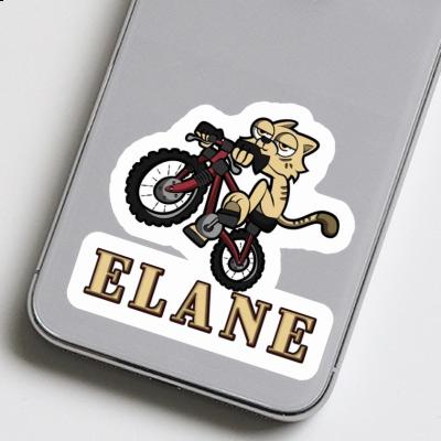 Aufkleber Elane Fahrradkatze Image