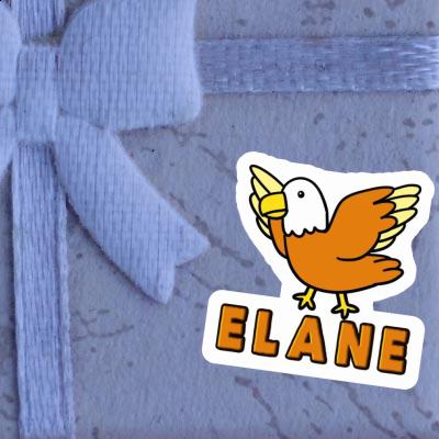 Elane Sticker Vogel Notebook Image