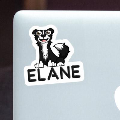 Autocollant Collie Elane Laptop Image