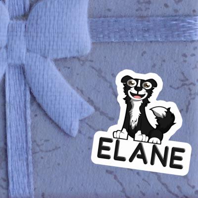 Elane Sticker Collie Notebook Image