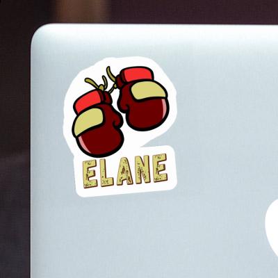 Sticker Elane Boxing Glove Laptop Image