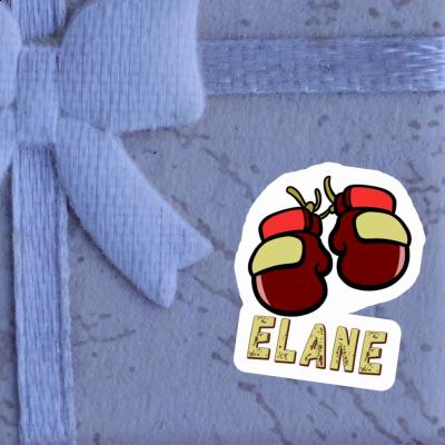 Sticker Elane Boxing Glove Image