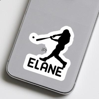 Sticker Elane Baseball Player Gift package Image