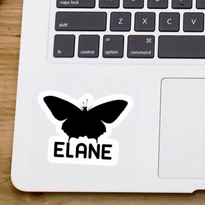 Autocollant Papillon Elane Laptop Image