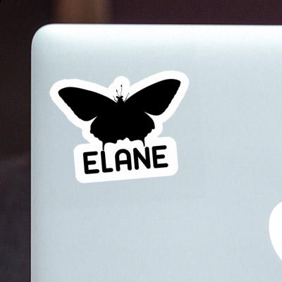 Sticker Elane Butterfly Laptop Image